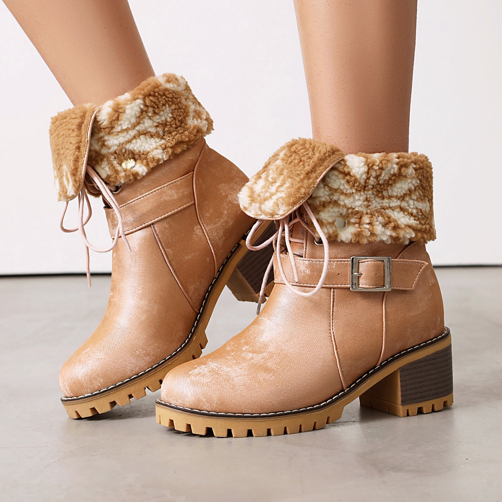 Vintage Inspired Orthopedic Boots