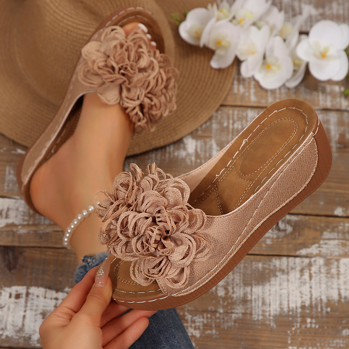 Vintage Inspired Orthopedic Sandals