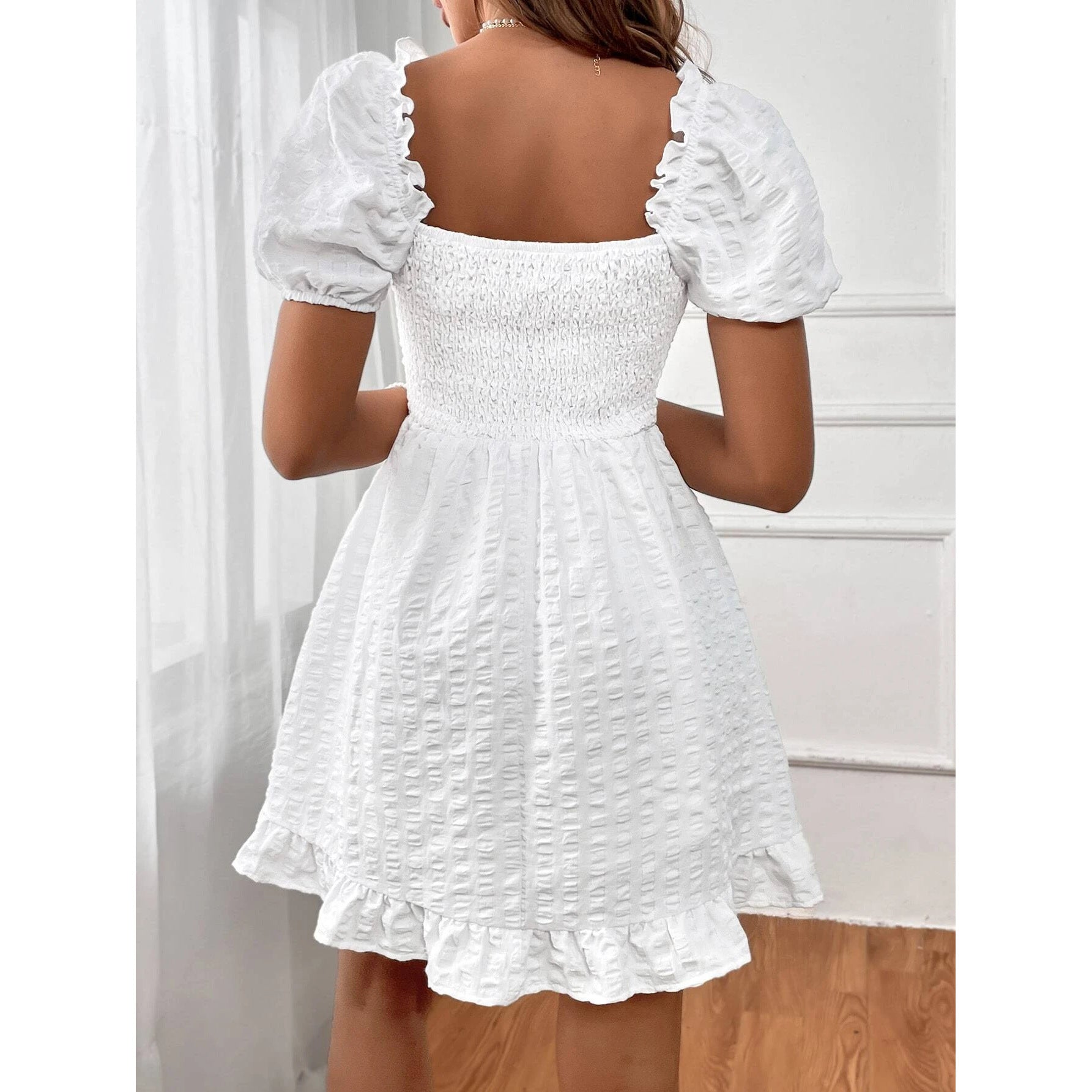 A Vintage Style Dress with Delicate Timeless Details