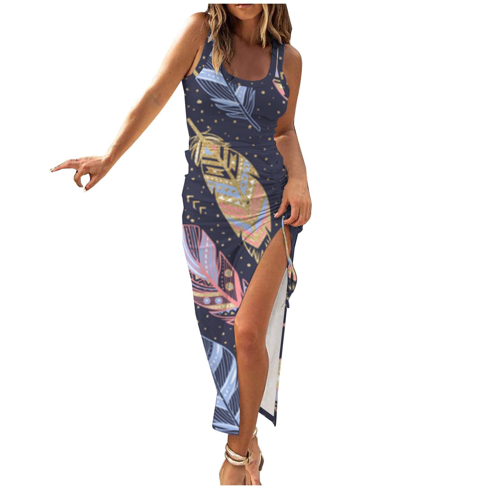 Classic Vintage Dress with a Flattering Fit