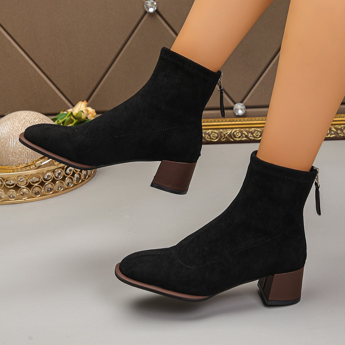 Classic Orthopedic Boots with Timeless Style