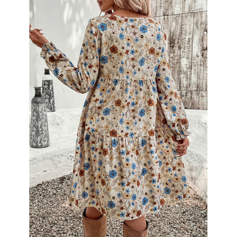 A Vintage Style Dress with Delicate Timeless Details