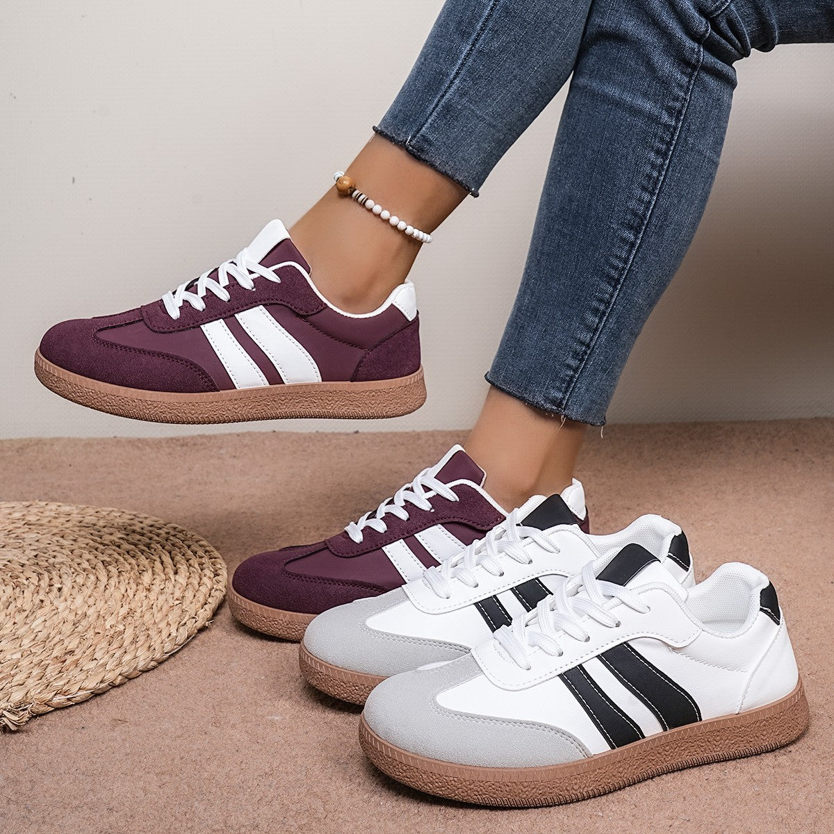 Chic Orthopedic Sneakers with Unique Design