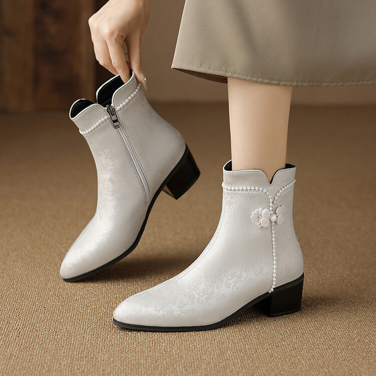 Chic Orthopedic Boots with Unique Design