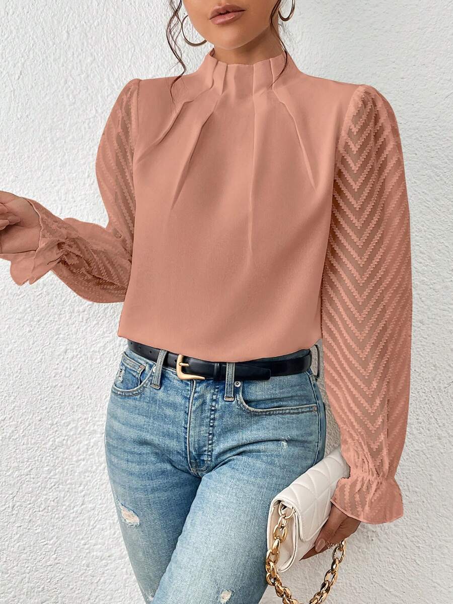 Gracefully Styled Blouse for Any Occasion