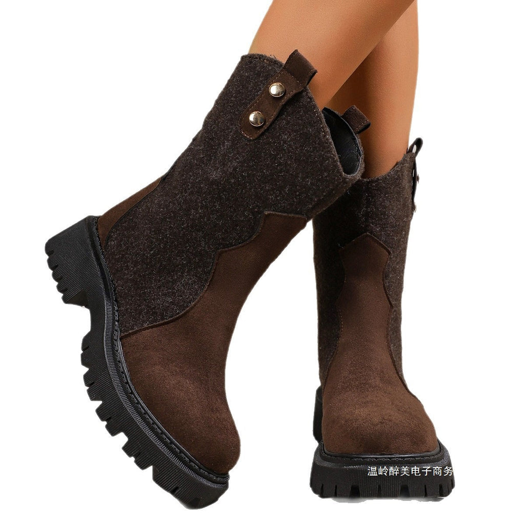 Classic Orthopedic Boots with Timeless Style