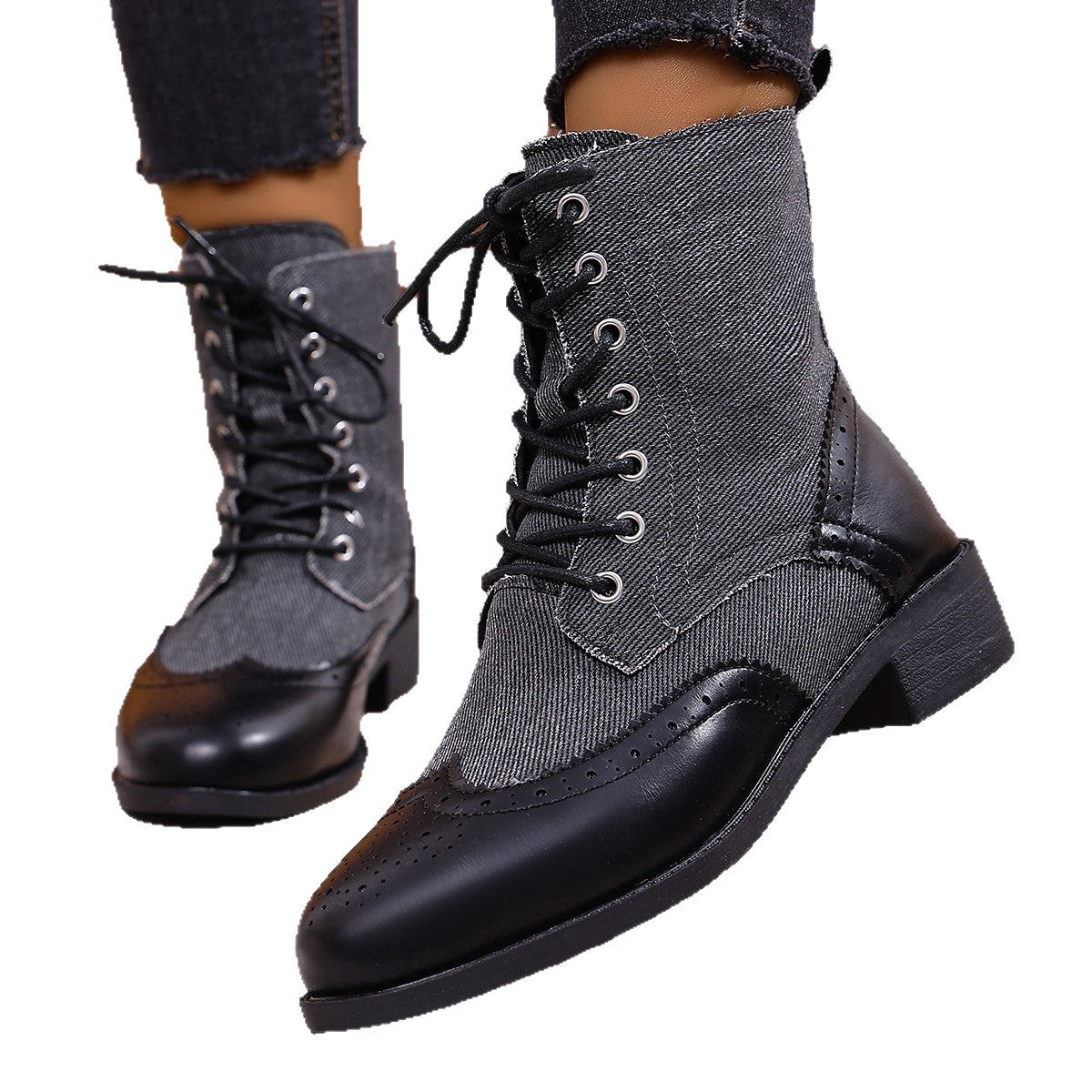 Vintage Inspired Orthopedic Boots