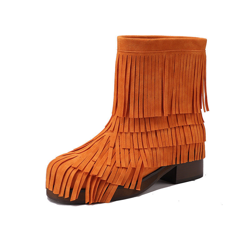Classic Orthopedic Boots with Timeless Style