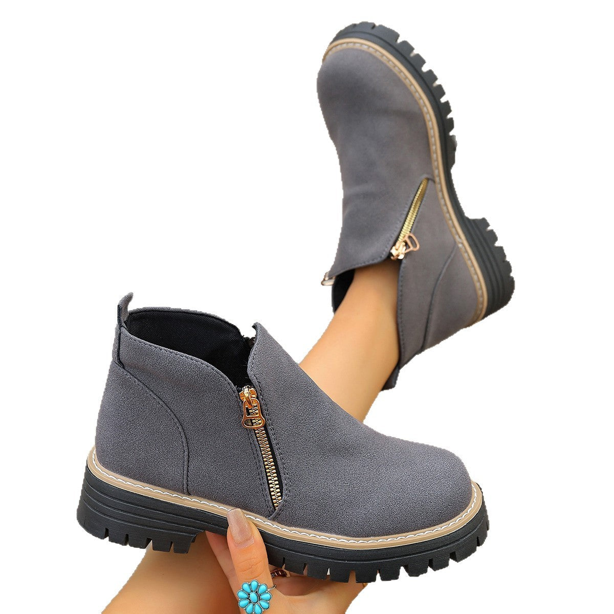 Graceful Orthopedic Boots for Modern Look