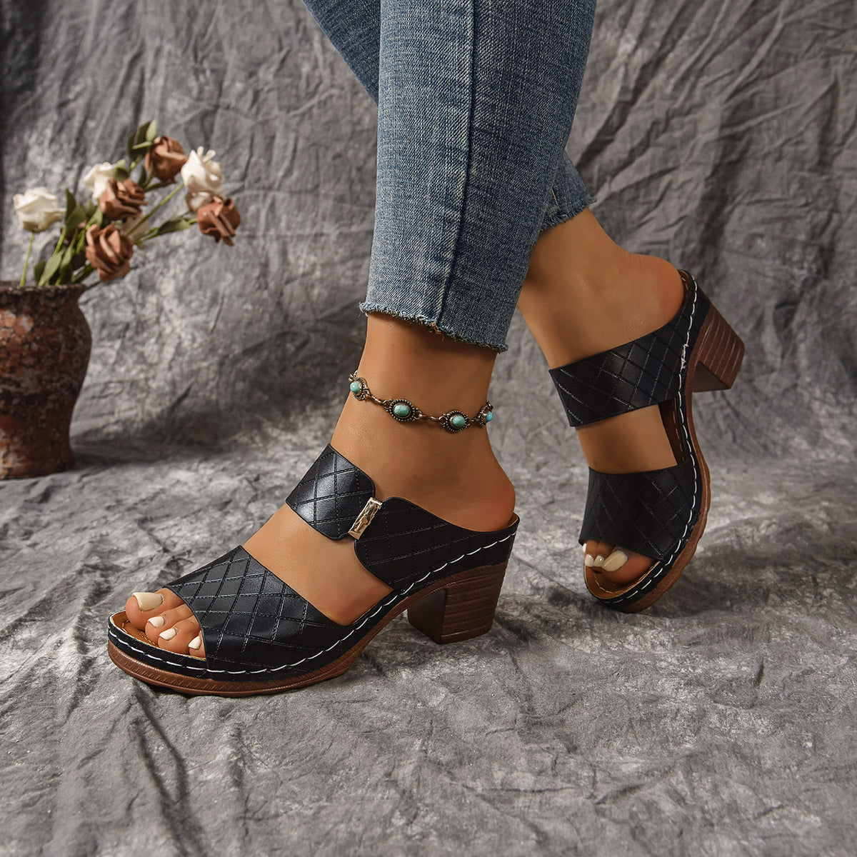 Graceful Orthopedic Sandals for Modern Look