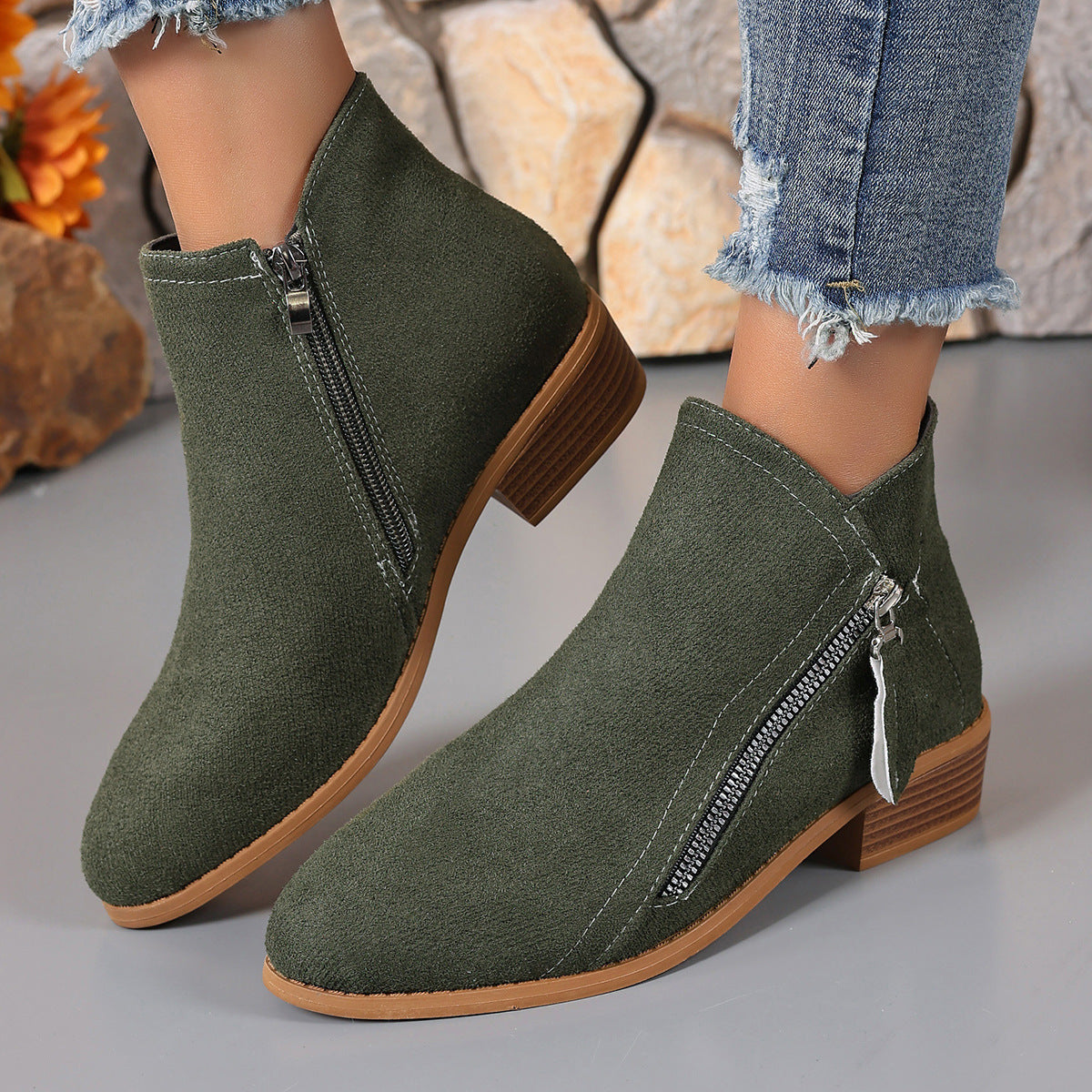 Vintage Inspired Orthopedic Boots