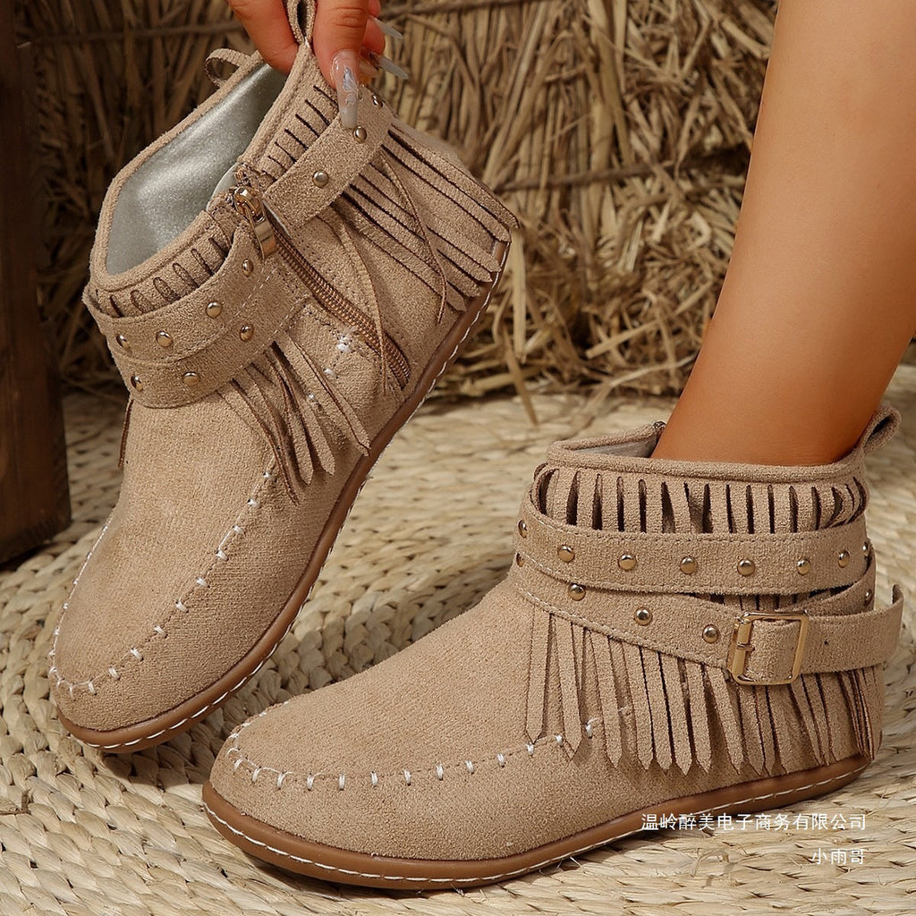 Chic Orthopedic Boots with Unique Design