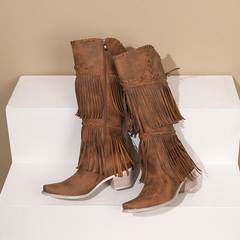 Vintage Inspired Orthopedic Boots