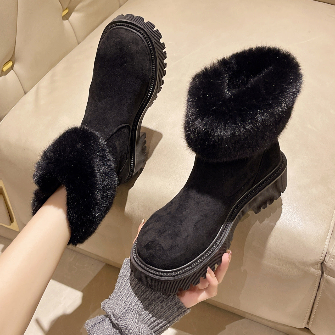 Graceful Orthopedic Boots for Modern Look