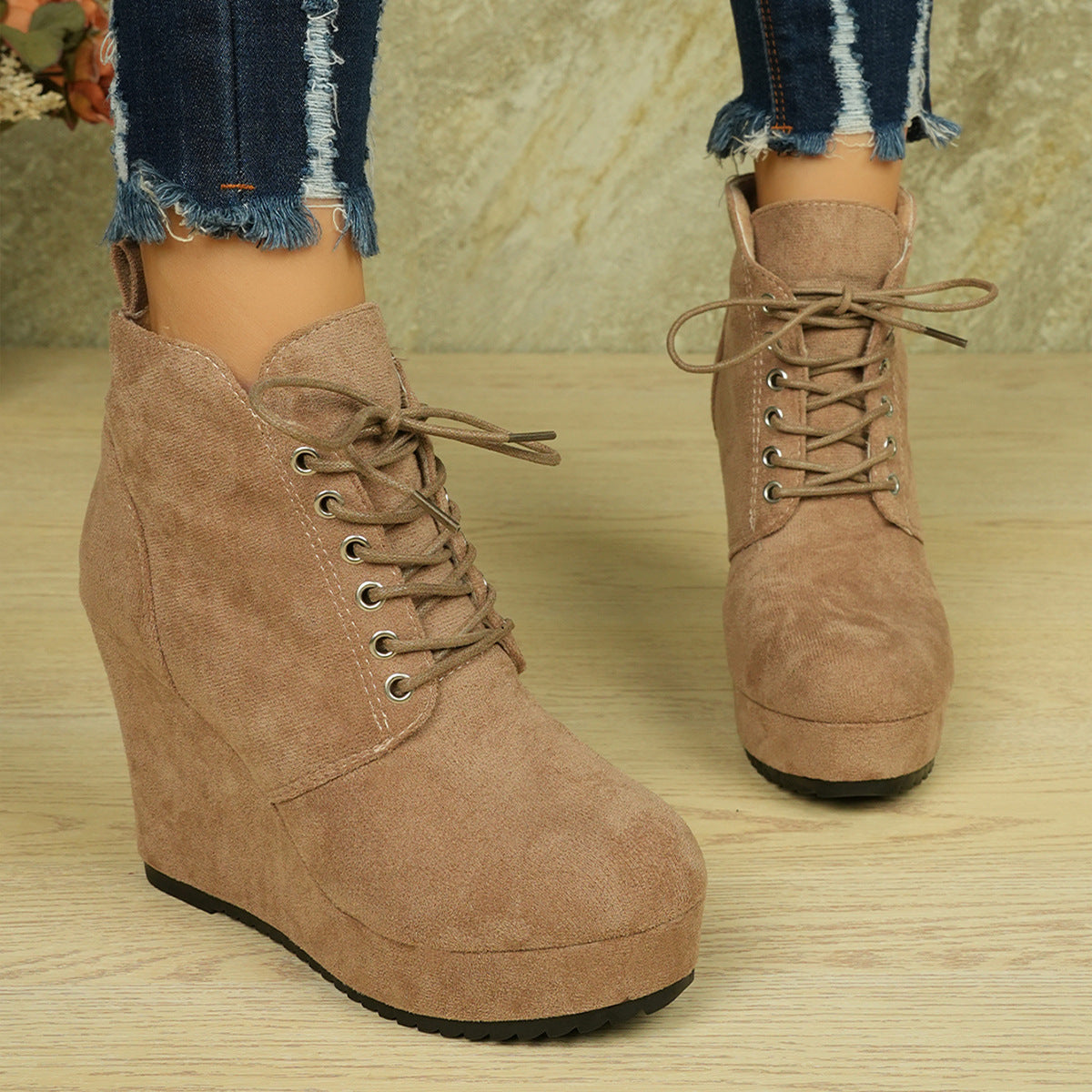 Classic Orthopedic Boots with Timeless Style