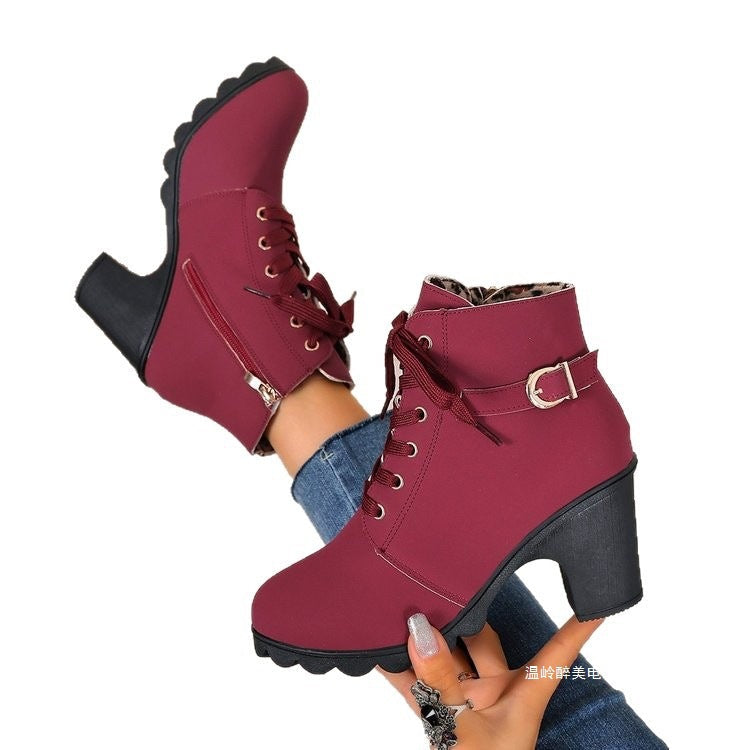 Classic Orthopedic Boots with Timeless Style