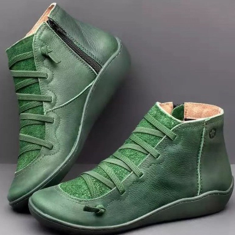 Classic Orthopedic Boots with Timeless Style