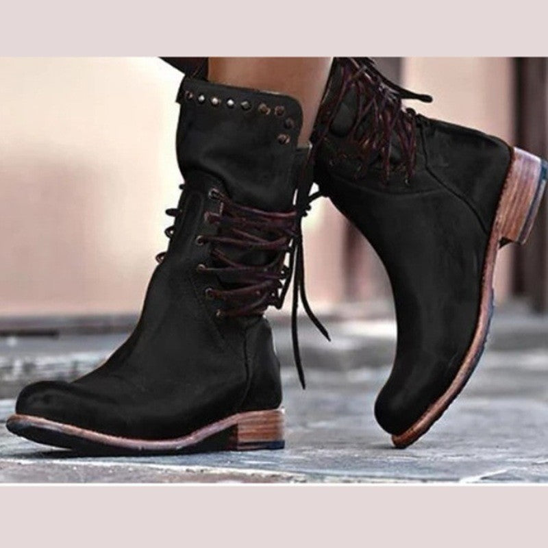 Chic Orthopedic Boots with Unique Design