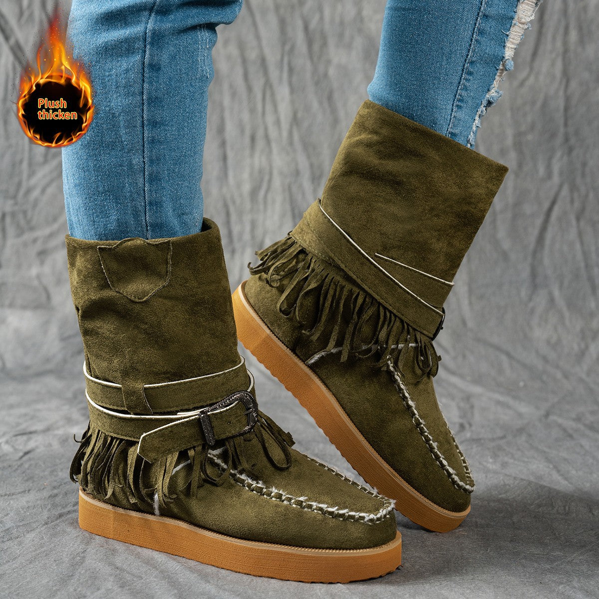 Classic Orthopedic Boots with Timeless Style