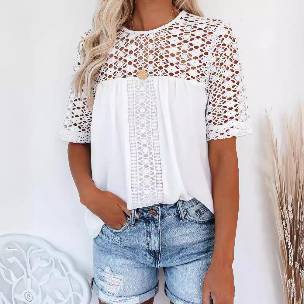 Classic Vintage Blouse with a Flattering Fit