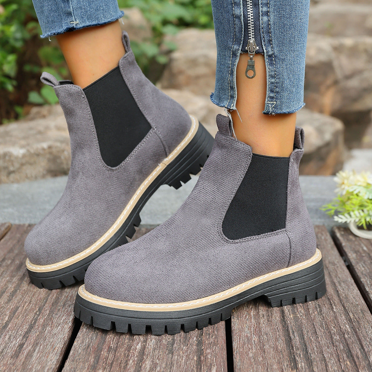 Classic Orthopedic Boots with Timeless Style