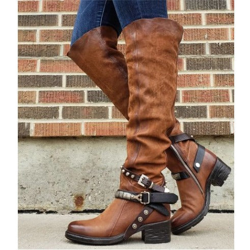 Chic Orthopedic Boots with Unique Design