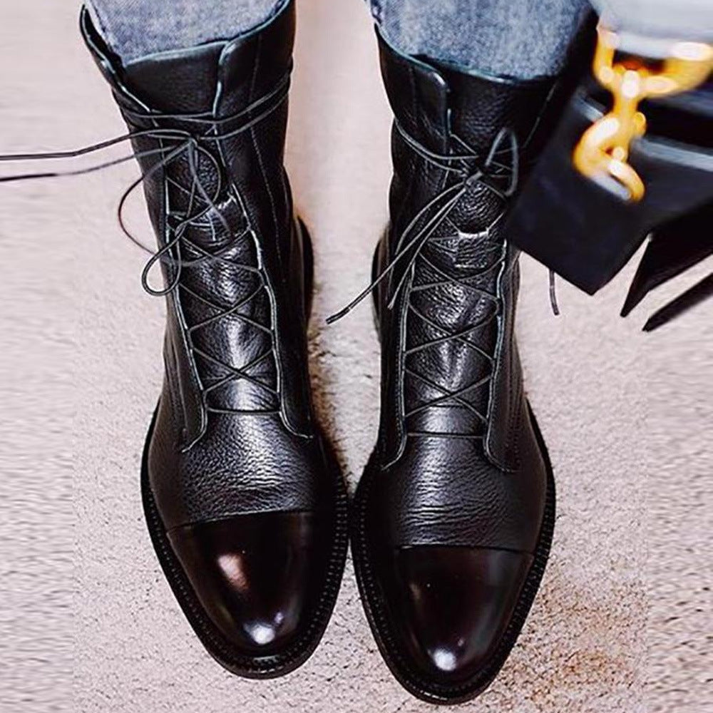 Classic Orthopedic Boots with Timeless Style