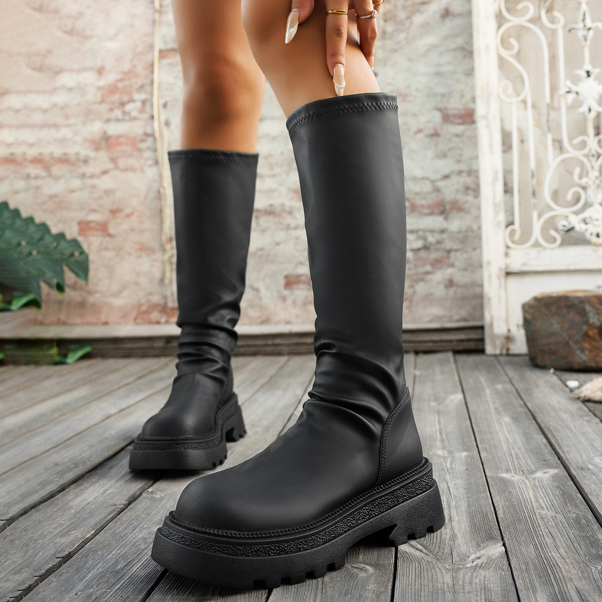 Chic Orthopedic Boots with Unique Design
