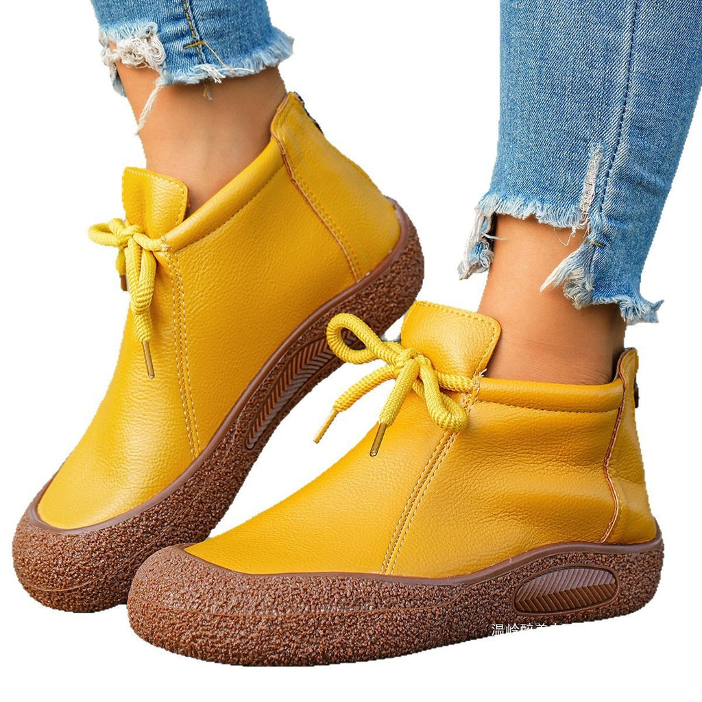 Classic Orthopedic Boots with Timeless Style