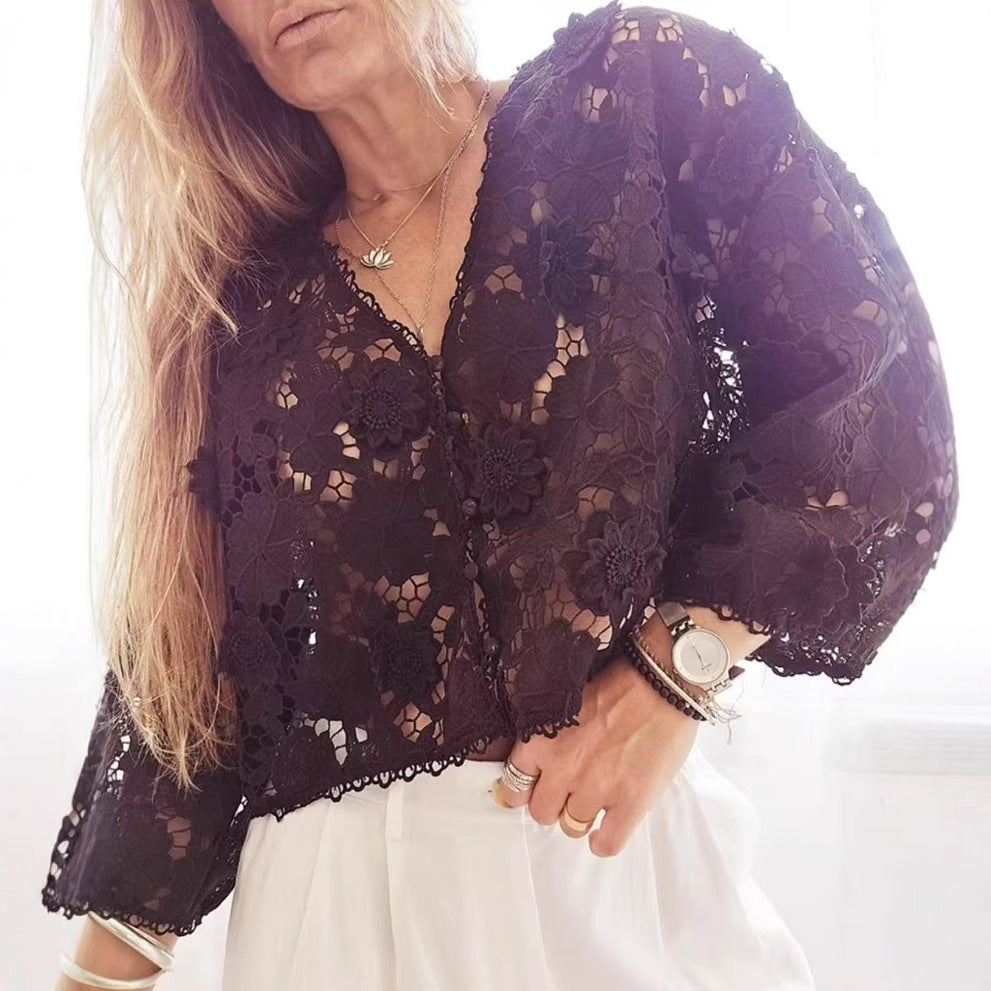 Vintage Inspired Blouse with a Contemporary Edge