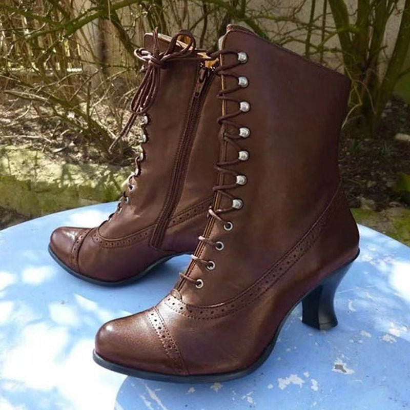Classic Orthopedic Boots with Timeless Style