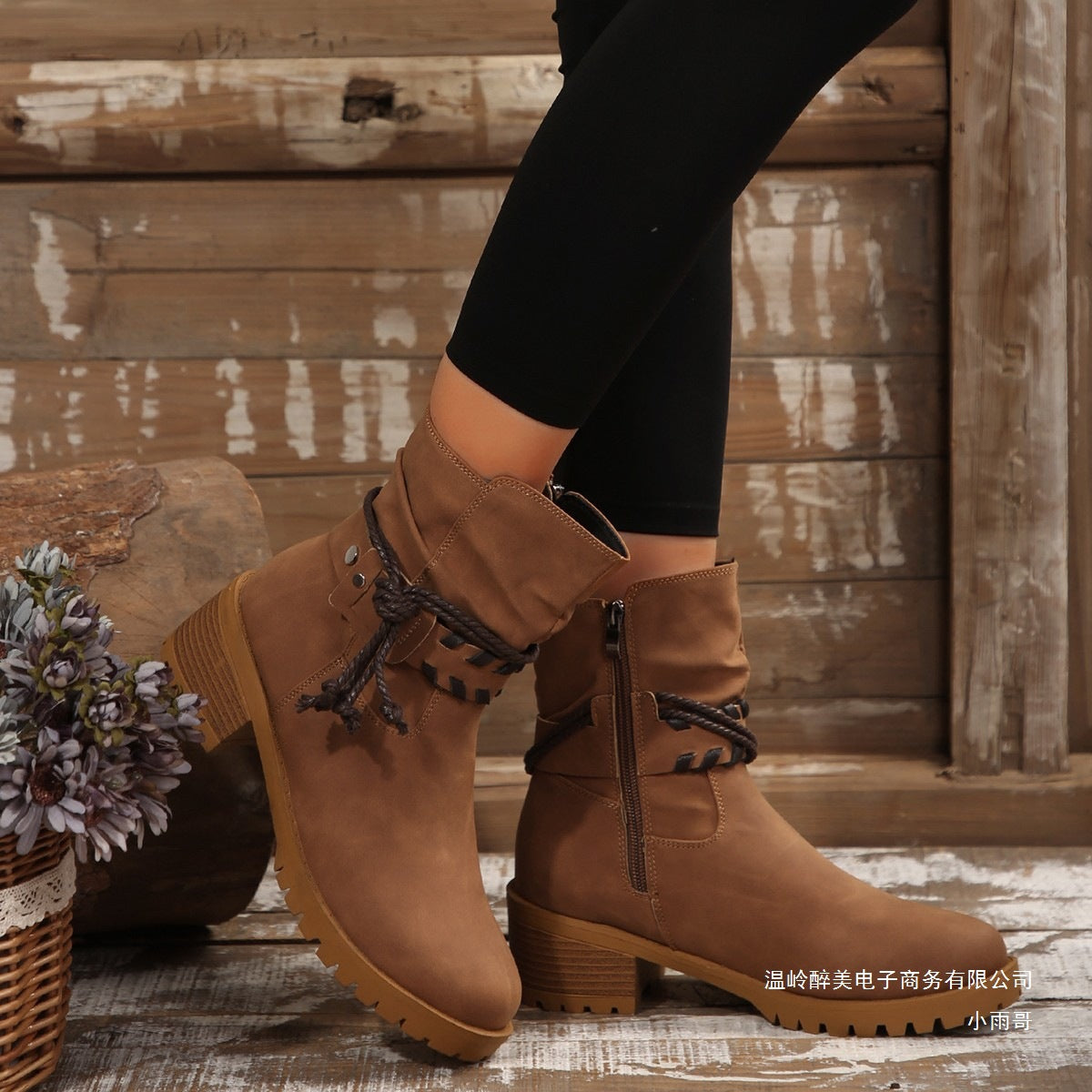 Classic Orthopedic Boots with Timeless Style