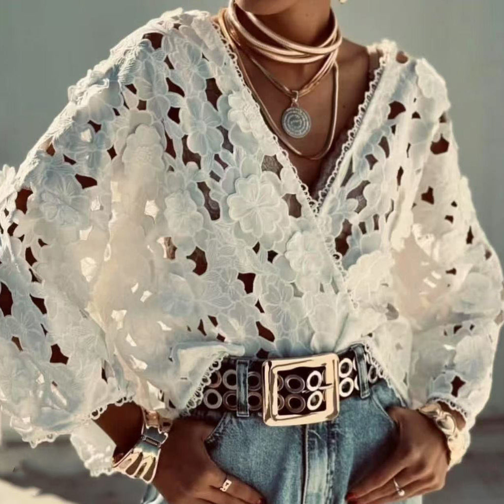 Vintage Inspired Blouse with a Contemporary Edge