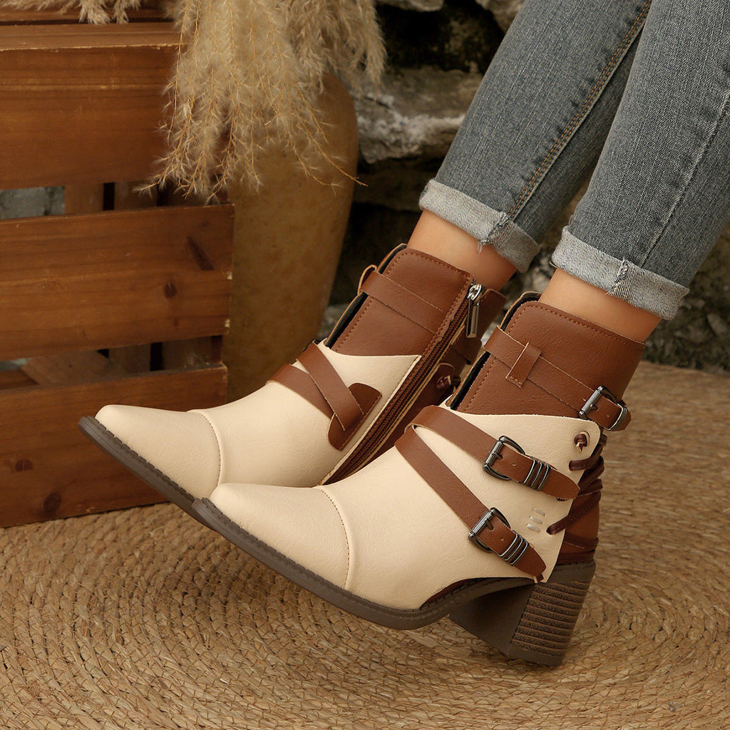 Vintage Inspired Orthopedic Boots