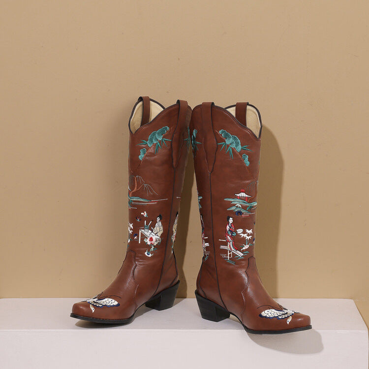 Chic Orthopedic Boots with Unique Design