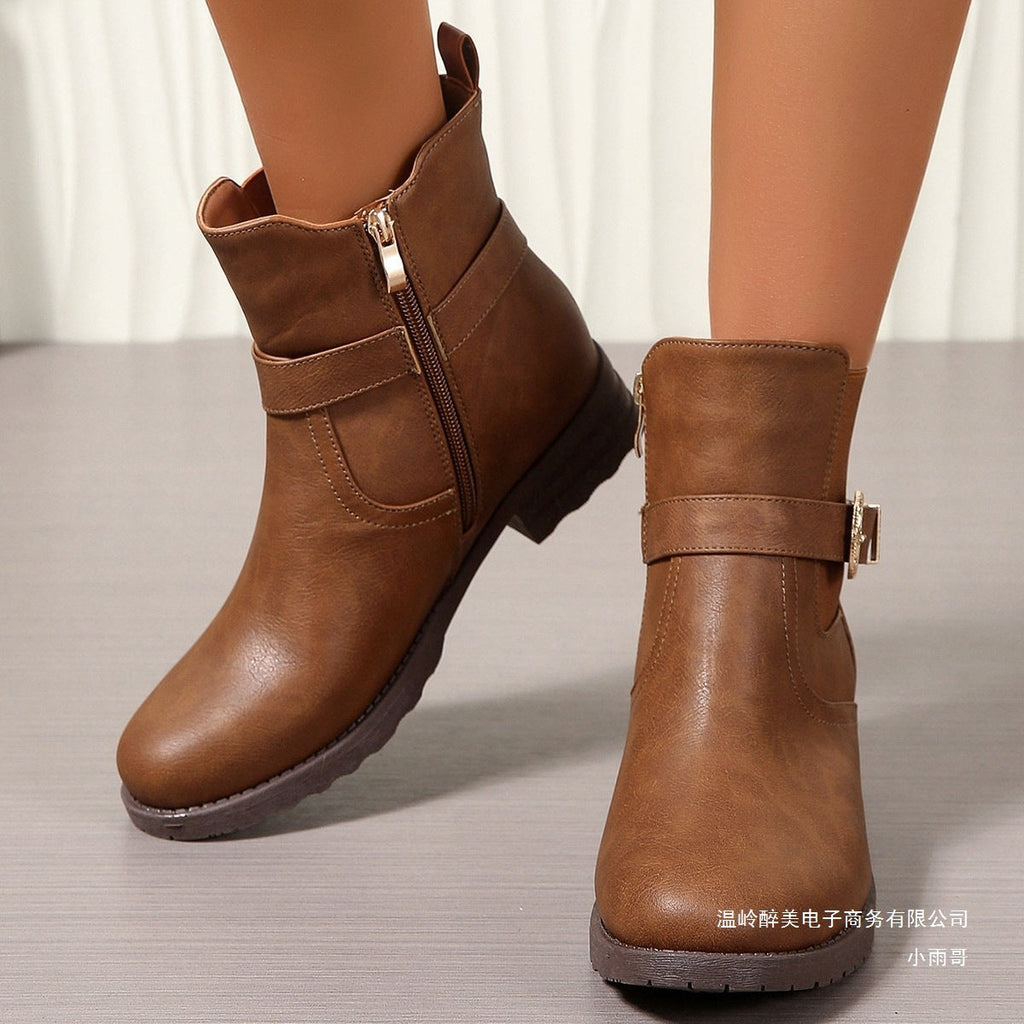 Vintage Inspired Orthopedic Boots