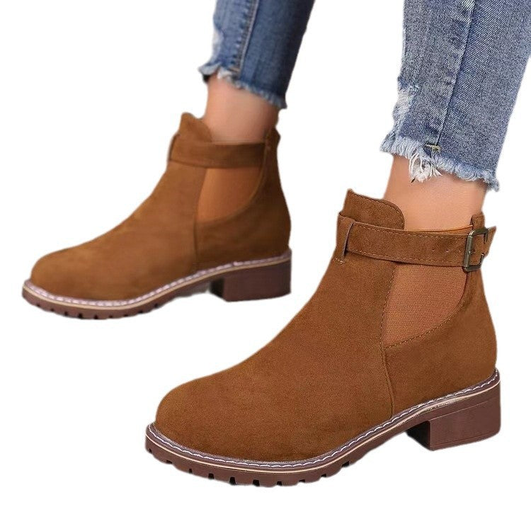 Classic Orthopedic Boots with Timeless Style