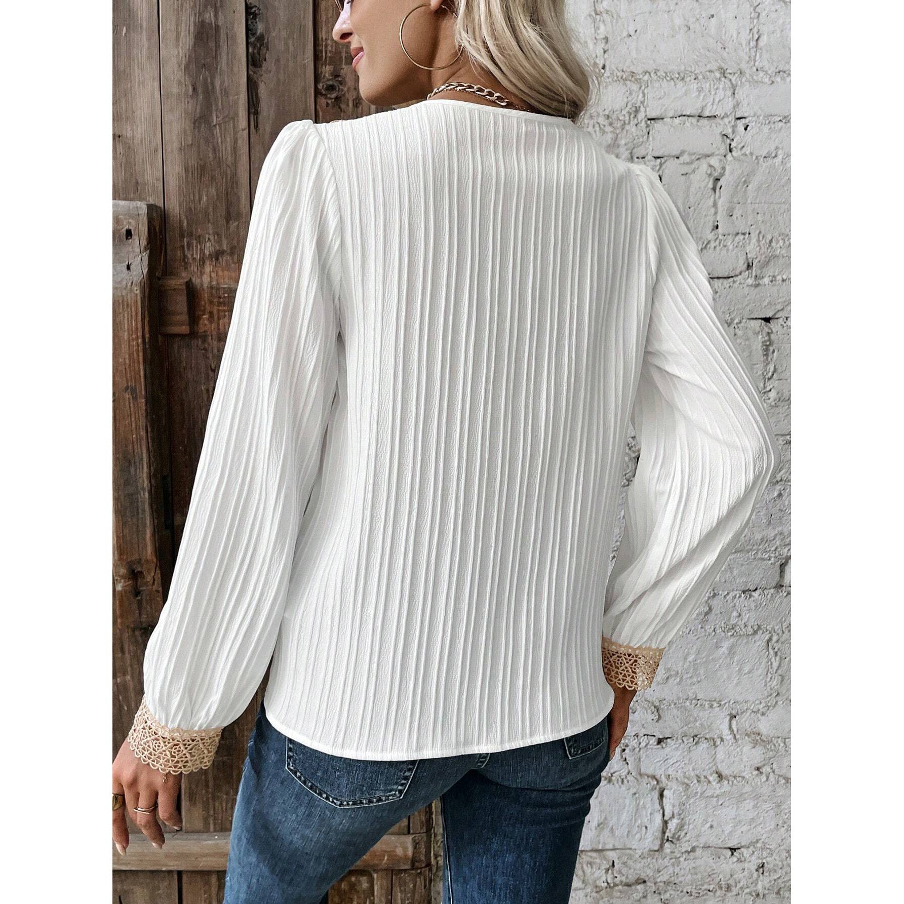 Vintage Inspired Blouse with a Contemporary Edge