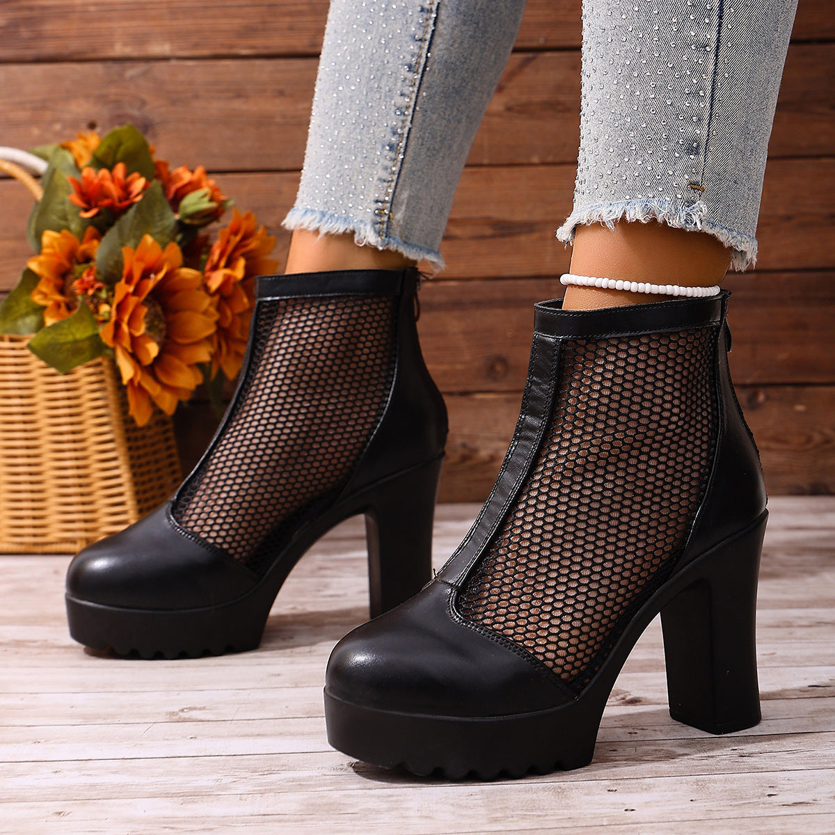 Chic Orthopedic Boots with Unique Design