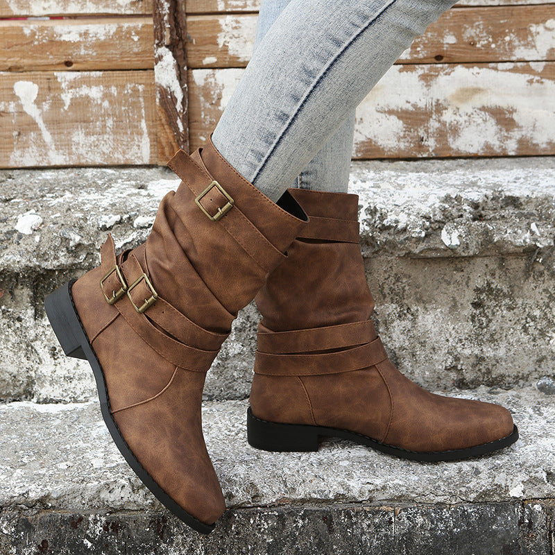 Chic Orthopedic Boots with Unique Design