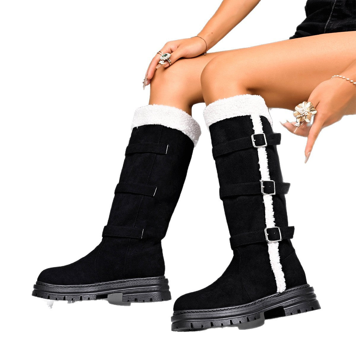 Chic Orthopedic Boots with Unique Design