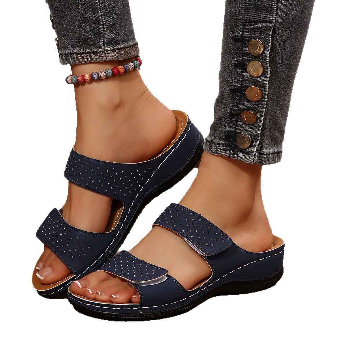 Vintage Inspired Orthopedic Sandals