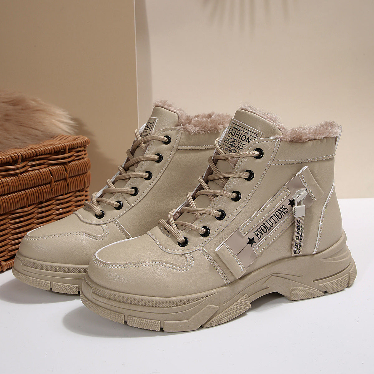 Vintage Inspired Orthopedic Boots