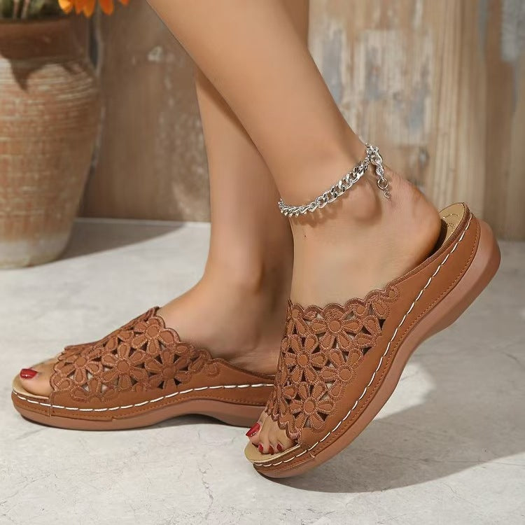 Classic Orthopedic Sandals with Timeless Style