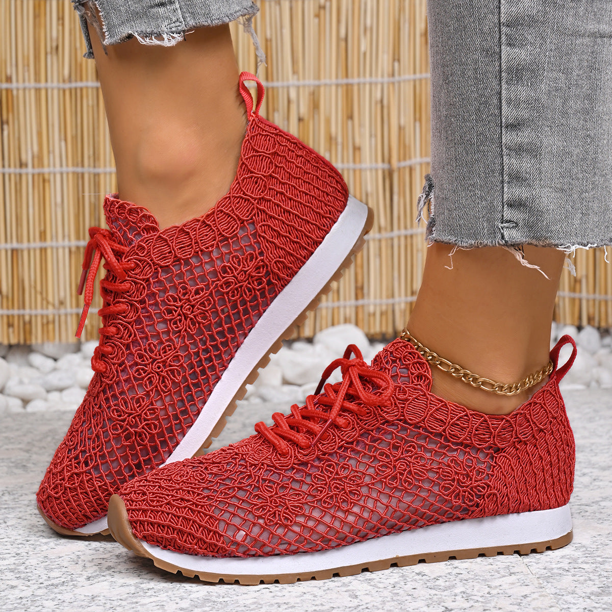 Chic Orthopedic Sneakers with Unique Design