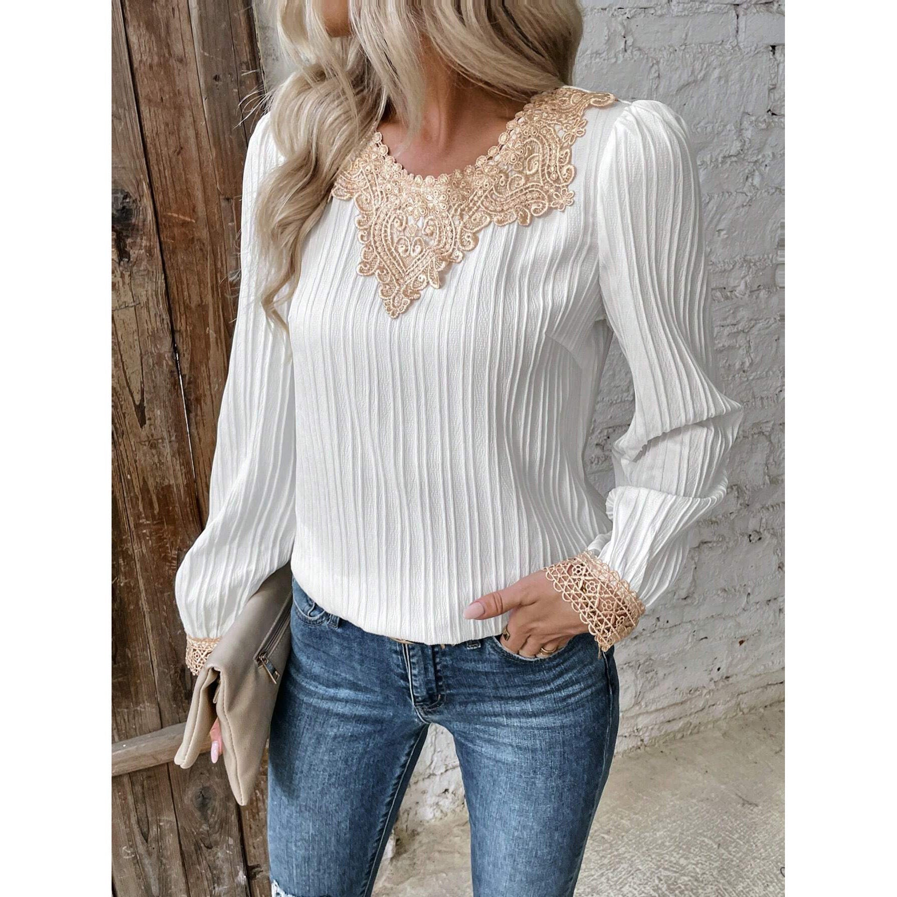 Vintage Inspired Blouse with a Contemporary Edge