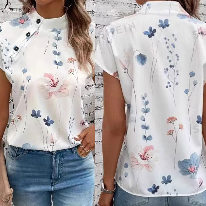 Classic Vintage Blouse with a Flattering Fit