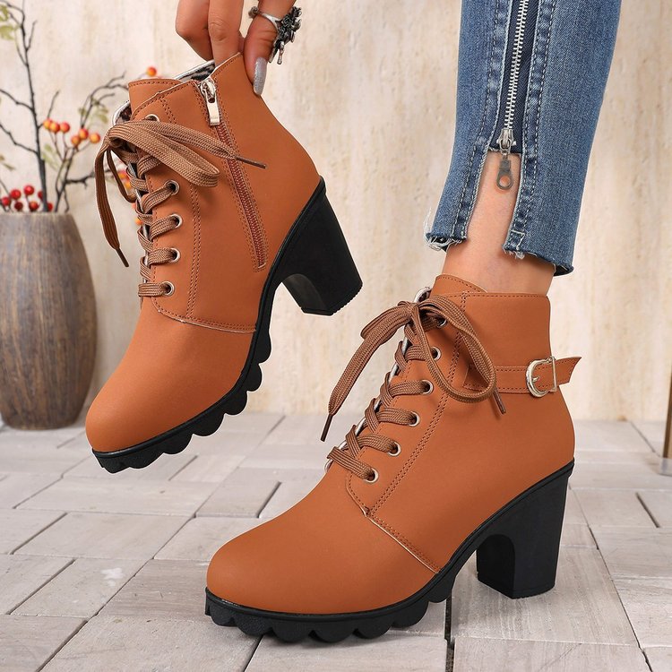 Classic Orthopedic Boots with Timeless Style