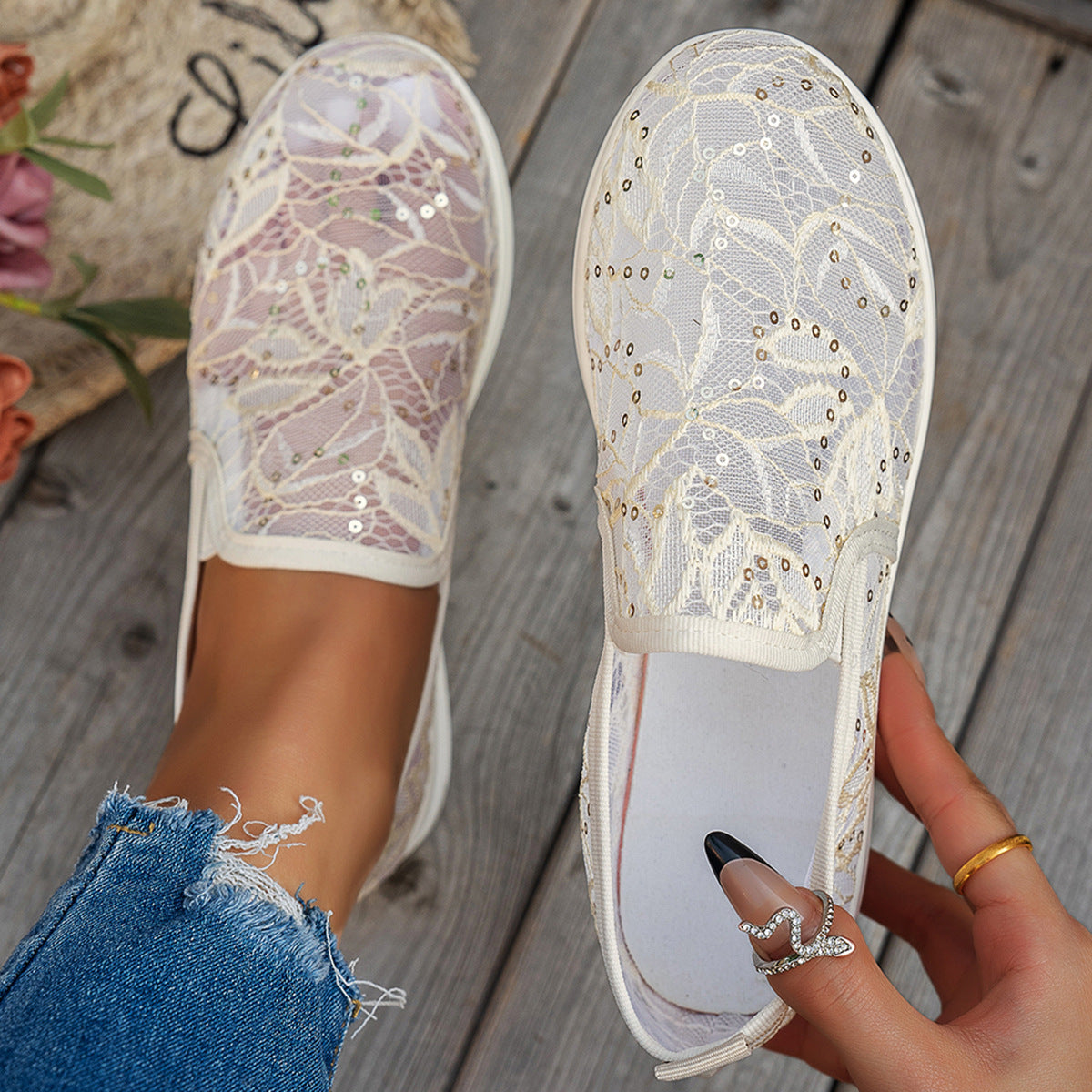 Vintage Inspired Orthopedic Sneakers