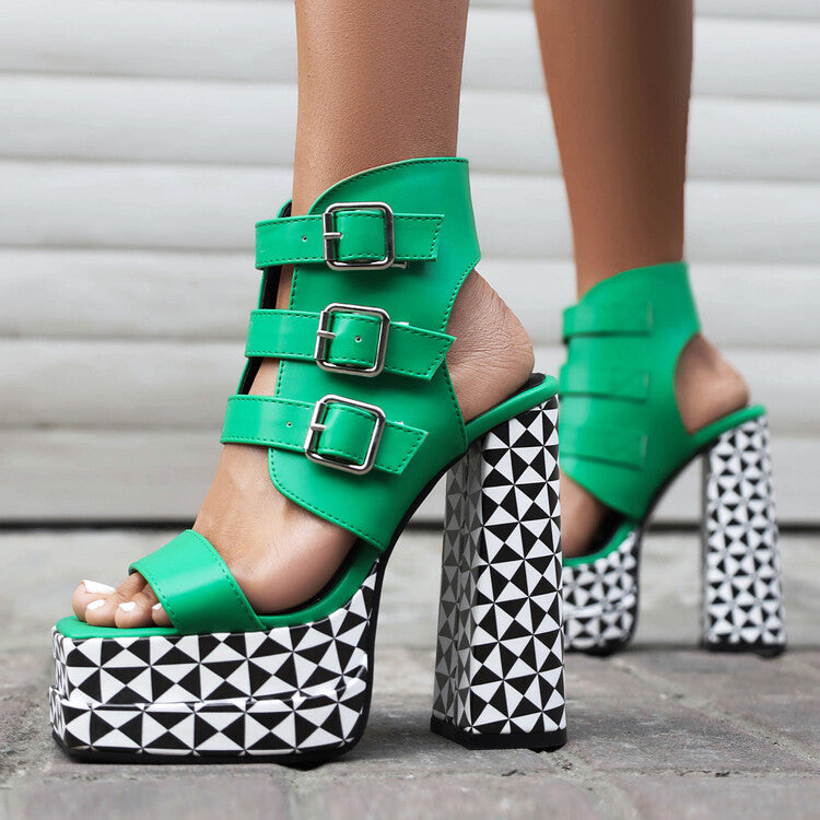 Vintage Inspired Orthopedic Sandals